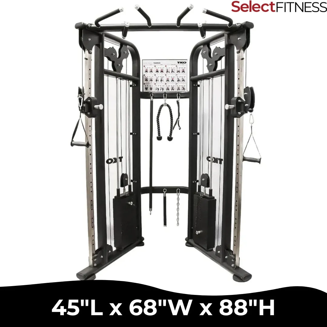 TKO 9050 Functional Trainer Commercial Cable Machine