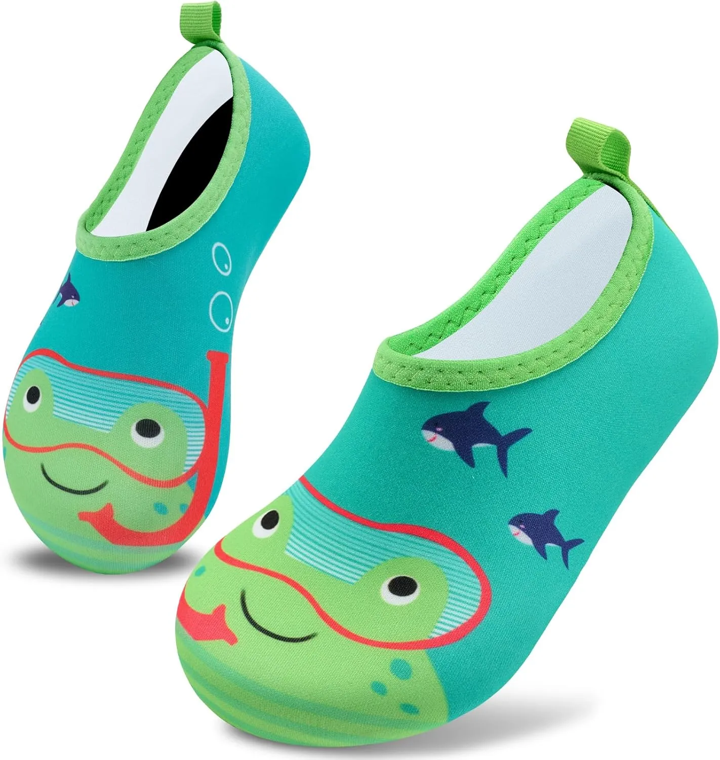 VIFUUR Kids Water Shoes Girls Boys Quick Dry Aqua Socks for Beach Swim Outdoor Sports