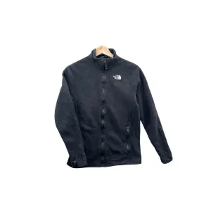 Vintage The North Face Men's Black Full Zip Fleece Jacket (M)