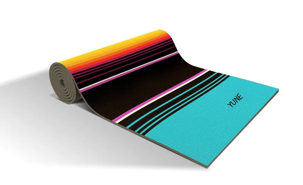 Yoga Mat | 6mm Thick | Blue | Non-Slip | Eco Friendly | Yune Yoga | Horatio
