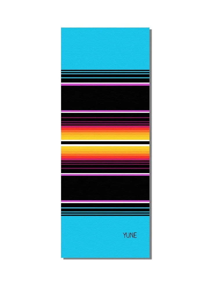 Yoga Mat | 6mm Thick | Blue | Non-Slip | Eco Friendly | Yune Yoga | Horatio