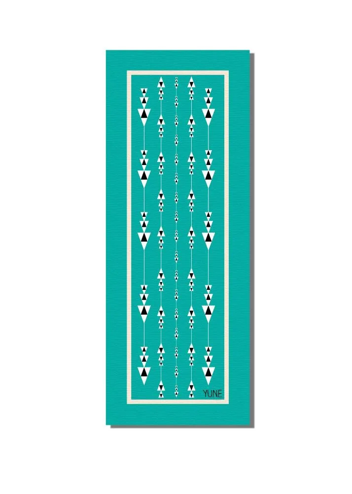 Yoga Mat | 6mm Thick | Blue | Non-Slip | Eco Friendly | Yune Yoga | Jane