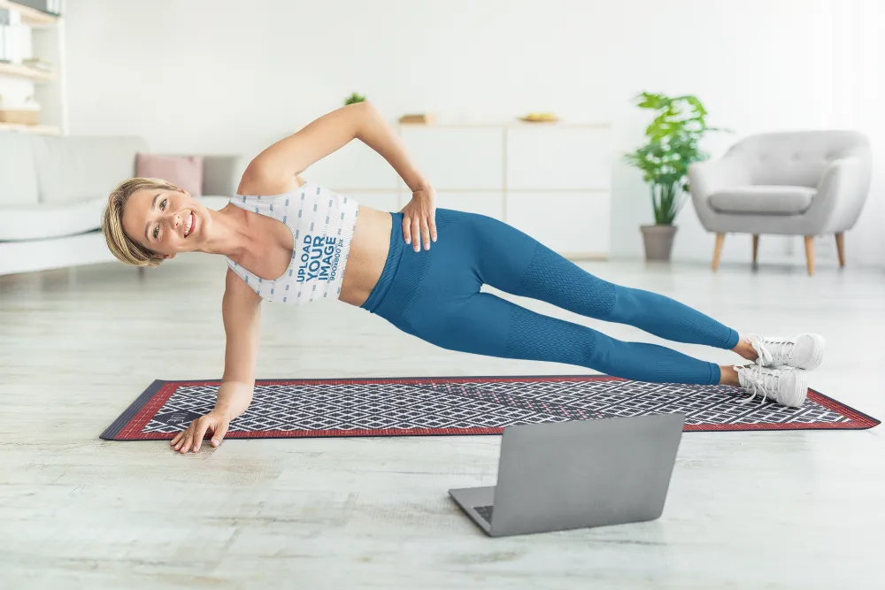 Yoga Mat | 6mm Thick | Blue | Non-Slip | Eco Friendly | Yune Yoga | Reiko