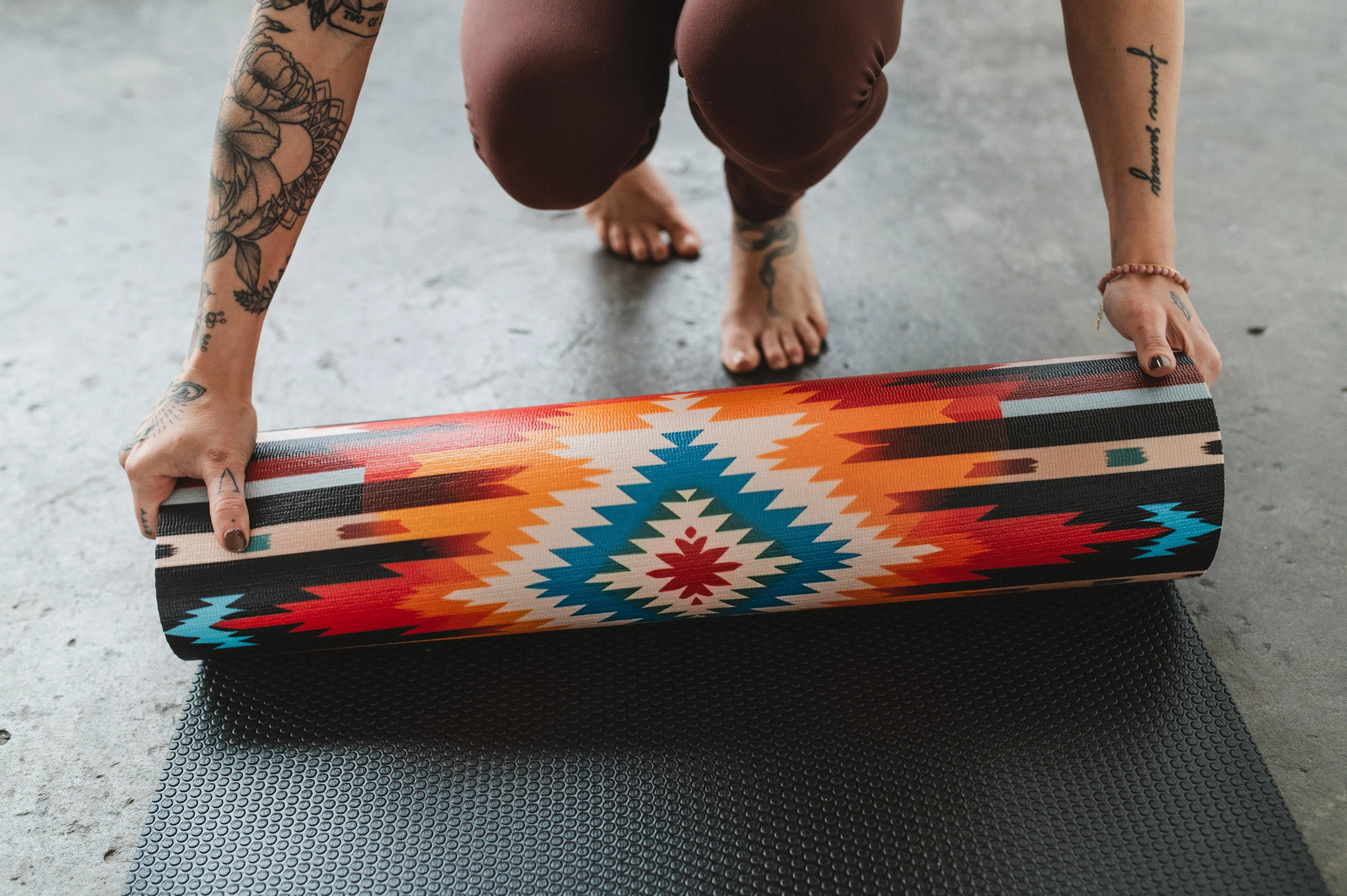 Yoga Mat | 6mm Thick | Multi Color | Non-Slip | Eco Friendly | Yune Yoga | Fox Trail