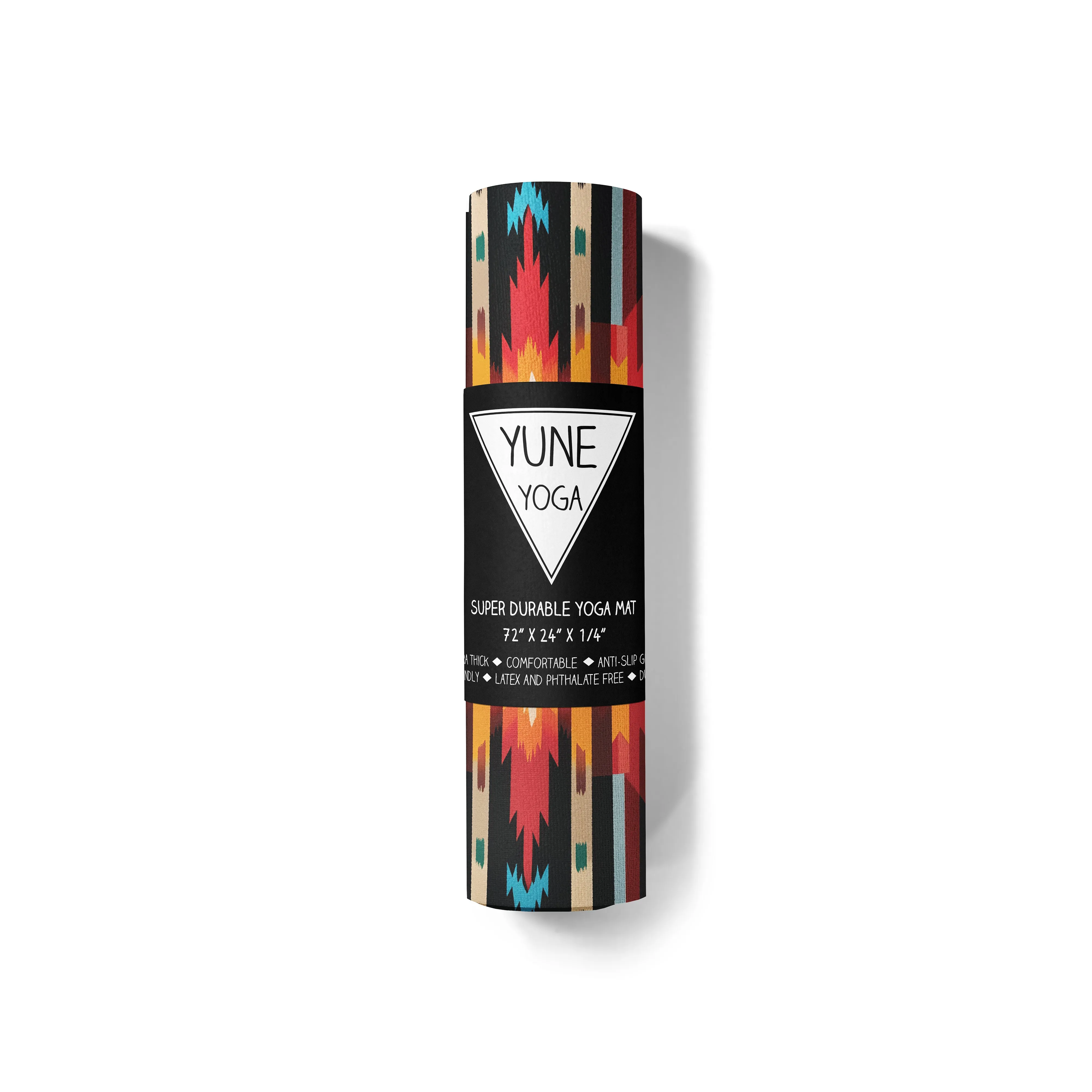 Yoga Mat | 6mm Thick | Multi Color | Non-Slip | Eco Friendly | Yune Yoga | Fox Trail